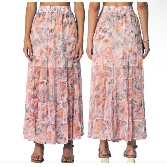 Tart Mid-length Levi Floral Skirt - Picture 1 of 6